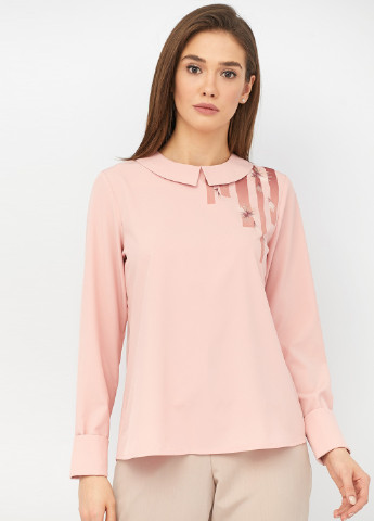 Светло-розовая демисезонная блуза RicaMare