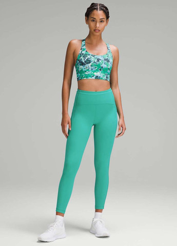 Мятные демисезонные леггинсы Lululemon Athletica