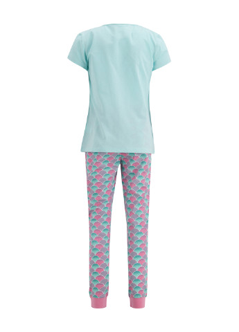 Комбинированная всесезон пижама(футболка, брюки) футболка + брюки DeFacto
