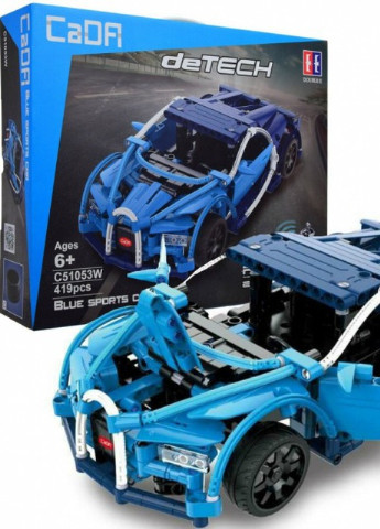 CaDA Tech C51053W Bugatti Chiron на радіовиправлення 419 дет More (253840386)