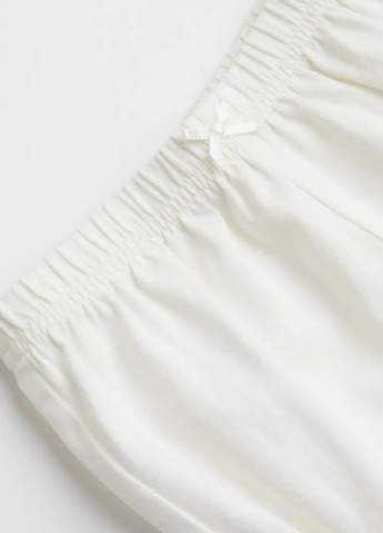 Белый комплект для девочки тройка H&M