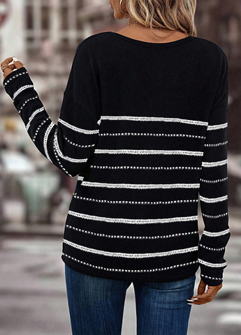 Чорний демісезонний пуловер пуловер SHEIN