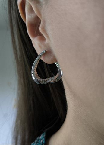 Сережки Silver Flame (354214507)