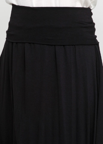 Черная кэжуал однотонная юбка Paquito