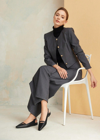 SHEIN Туфли черный з искусственная кожа, китай — демисезон (341484543)