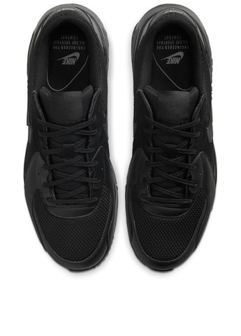 Чорні Осінні кросівки Nike Air Max Excee Running.
