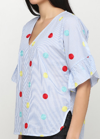 Голубая летняя блуза Andre Tan