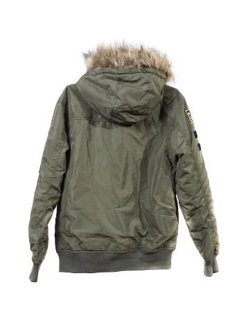 Оливкова (хакі) демісезонна куртка H&M