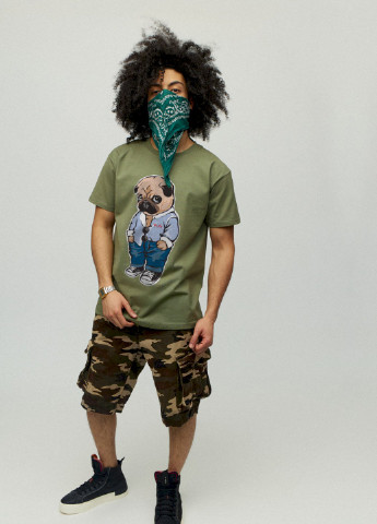 Хакі (оливкова) футболка чоловіча YAPPI