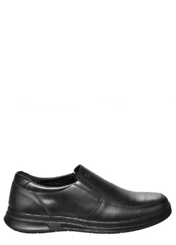 Черные туфли мужские Casual без шнурков