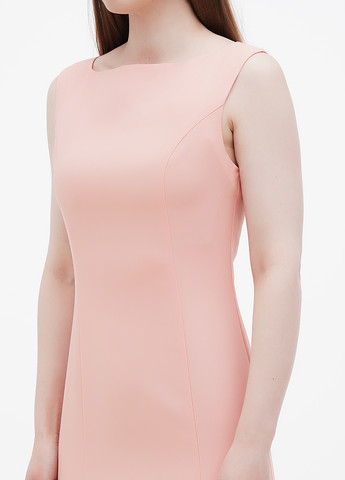 Світло-рожева кежуал сукня футляр Maurini однотонна