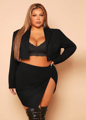 Костюм (жакет, спідниця) SHEIN (341532687)