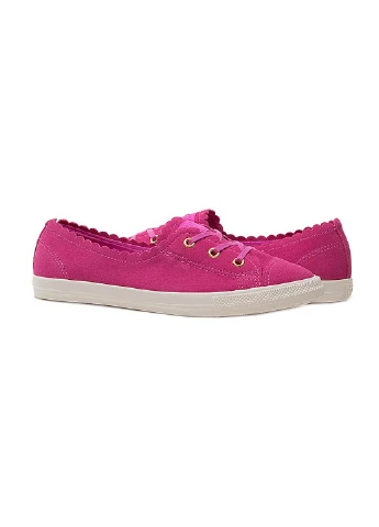 Рожеві кеди ctas ballet lace ox active fuschia/ Converse