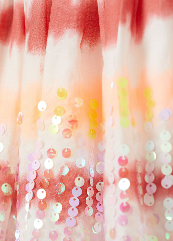 Белая кэжуал в полоску юбка H&M