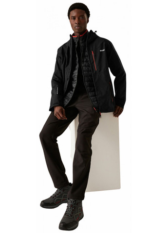 Черная зимняя куртка 3в1 Regatta Wentwood IX