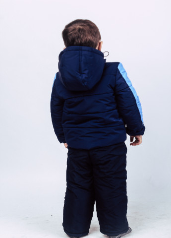 Темно-синяя зимняя куртка темно синяя на овчине Piccolo L