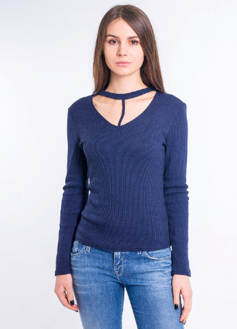 Темно-синий демисезонный пуловер пуловер Urban Bliss