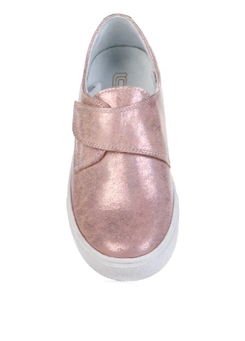 Розовые туфли без каблука LC kids