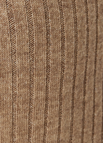 Светло-коричневая кэжуал меланж юбка KOTON карандаш