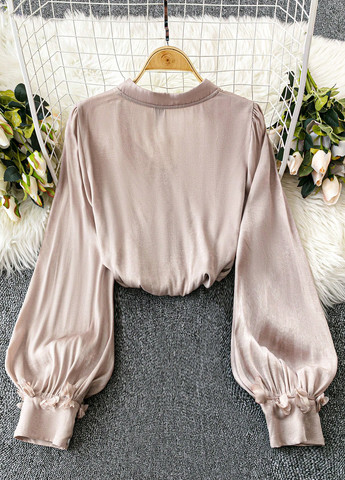 Бежева блуза SHEIN