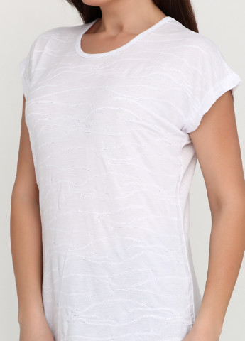 Белая летняя футболка Diyamor