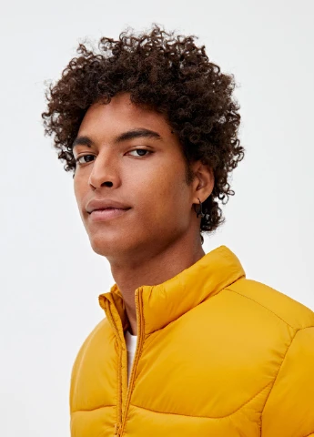 Жовта куртка демісезон,жовтий, Pull & Bear