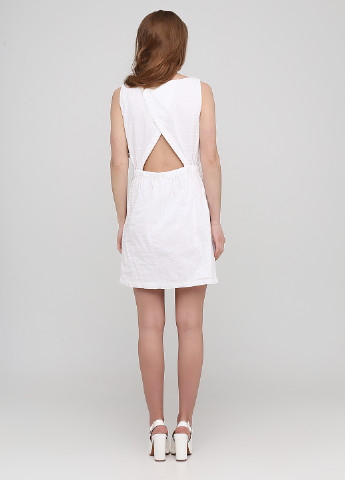 Білий кежуал плаття, сукня з відкритою спиною Jack Wills однотонна