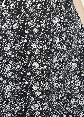 Черно-белое кэжуал платье KOTON