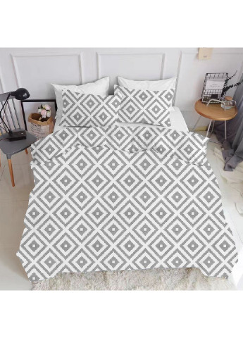 Пододеяльник евро взрослый ORNAMENT GREY (200х220 см) Cosas (250544401)