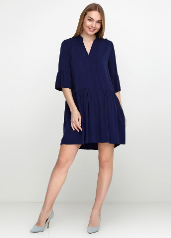 Темно-синя кежуал сукня Italy Moda однотонна