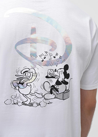 Белая футболка Vans VN000H1XWHT1