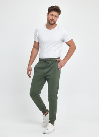 Хаки спортивные демисезонные джоггеры брюки Trend Collection