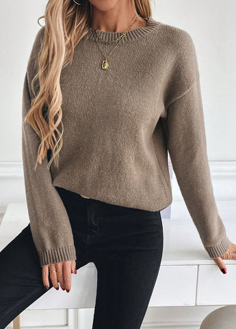 Песочный демисезонный джемпер джемпер SHEIN