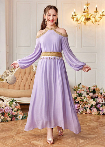 Сиреневое платье SHEIN (330763604)