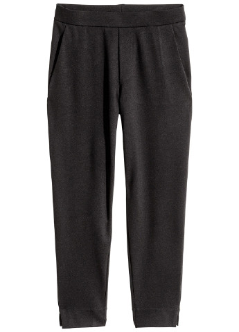 Черные кэжуал демисезонные галифе брюки H&M