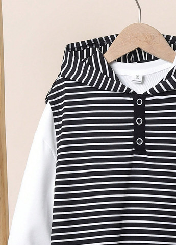 Комбінований демісезонний костюм (жилет, світшот, штани) брючний SHEIN