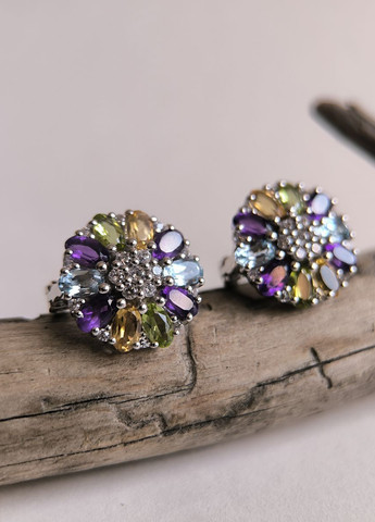 Серьги Silver Flame (353782460)