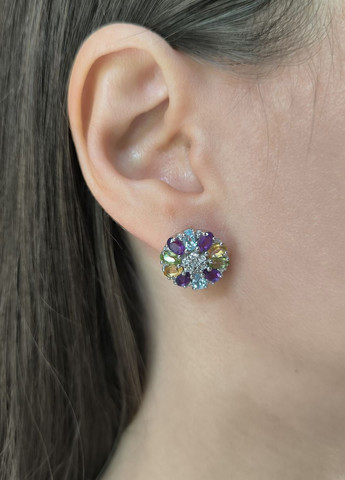 Серьги Silver Flame (353782460)