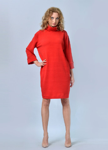 Червона кежуал сукня, сукня сукня светр Lila Kass меланжева
