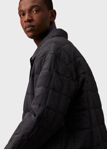 Чорна демісезонна вітрівка Calvin Klein Jeans