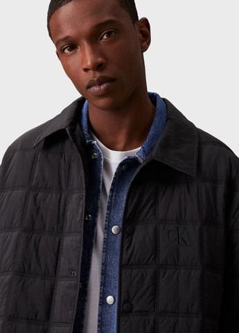 Чорна демісезонна вітрівка Calvin Klein Jeans