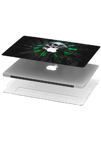 Чехол пластиковый для Apple MacBook Air 13 A1932 / A2179 / A2337 Череп (Skull) (9656-2720) MobiPrint (219124397)