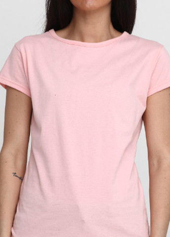 Светло-розовая летняя футболка Shik