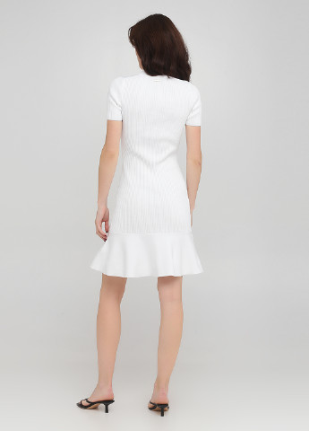 Белое кэжуал платье годе Michael Kors однотонное