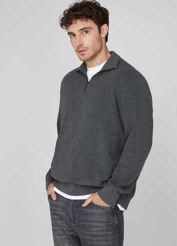 Темно-серый зимний свитер PRPY