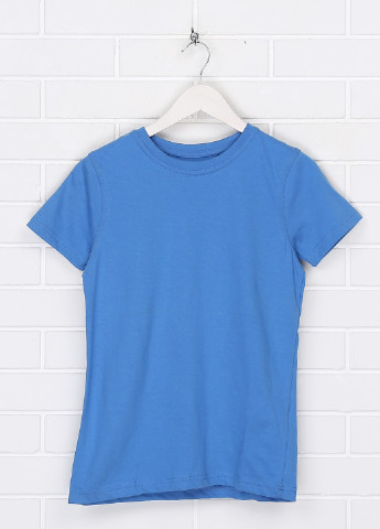 Синяя летняя футболка Y.F.K.
