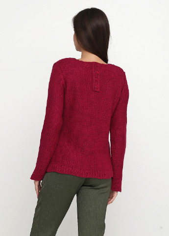 Малиновый демисезонный пуловер пуловер Little Marcel