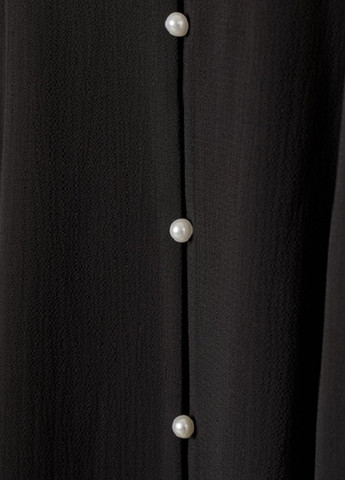 Чорна кежуал сукня H&M однотонна