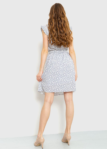 Білосніжна кежуал сукня Ager з абстрактним візерунком