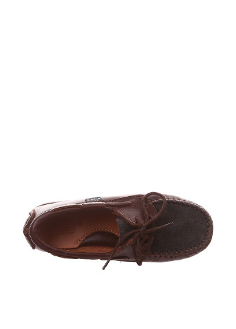 Темно-коричневые топсайдеры Atlanta со шнурками